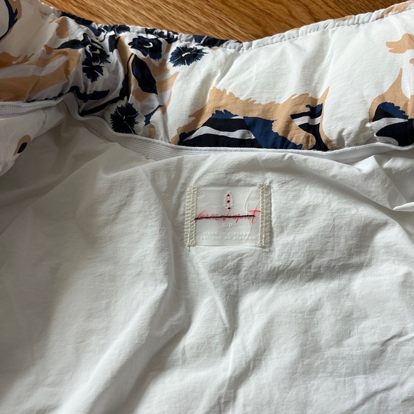 Free People Pippa Printed Packable Puffer Jacket Size  Small Polar Bear NWT - Picture 13 of 17